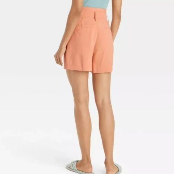 A New Day High Waisted Shorts Size 12 - Picture 3 of 9